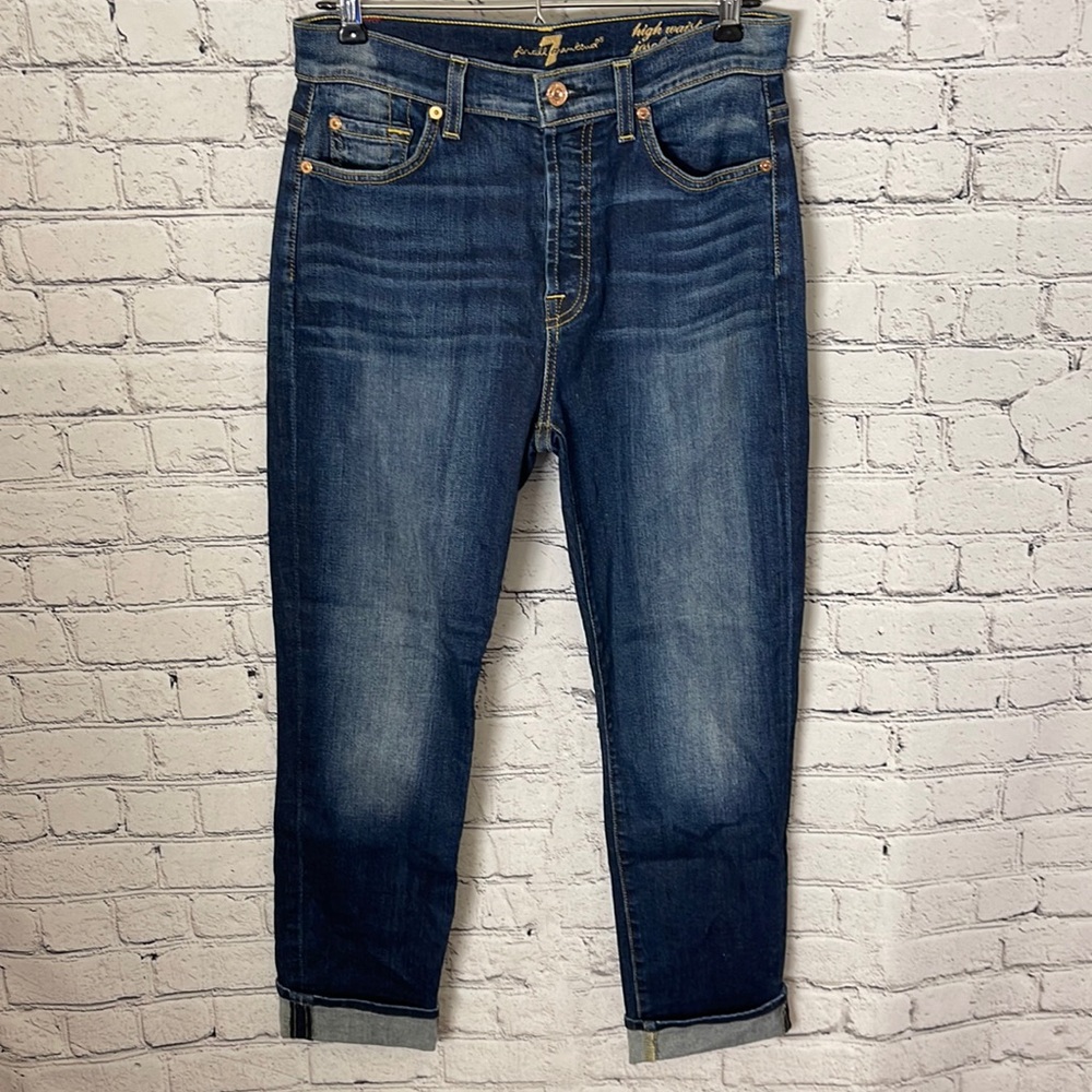 7 For All Mankind High Waist Josefina Jeans